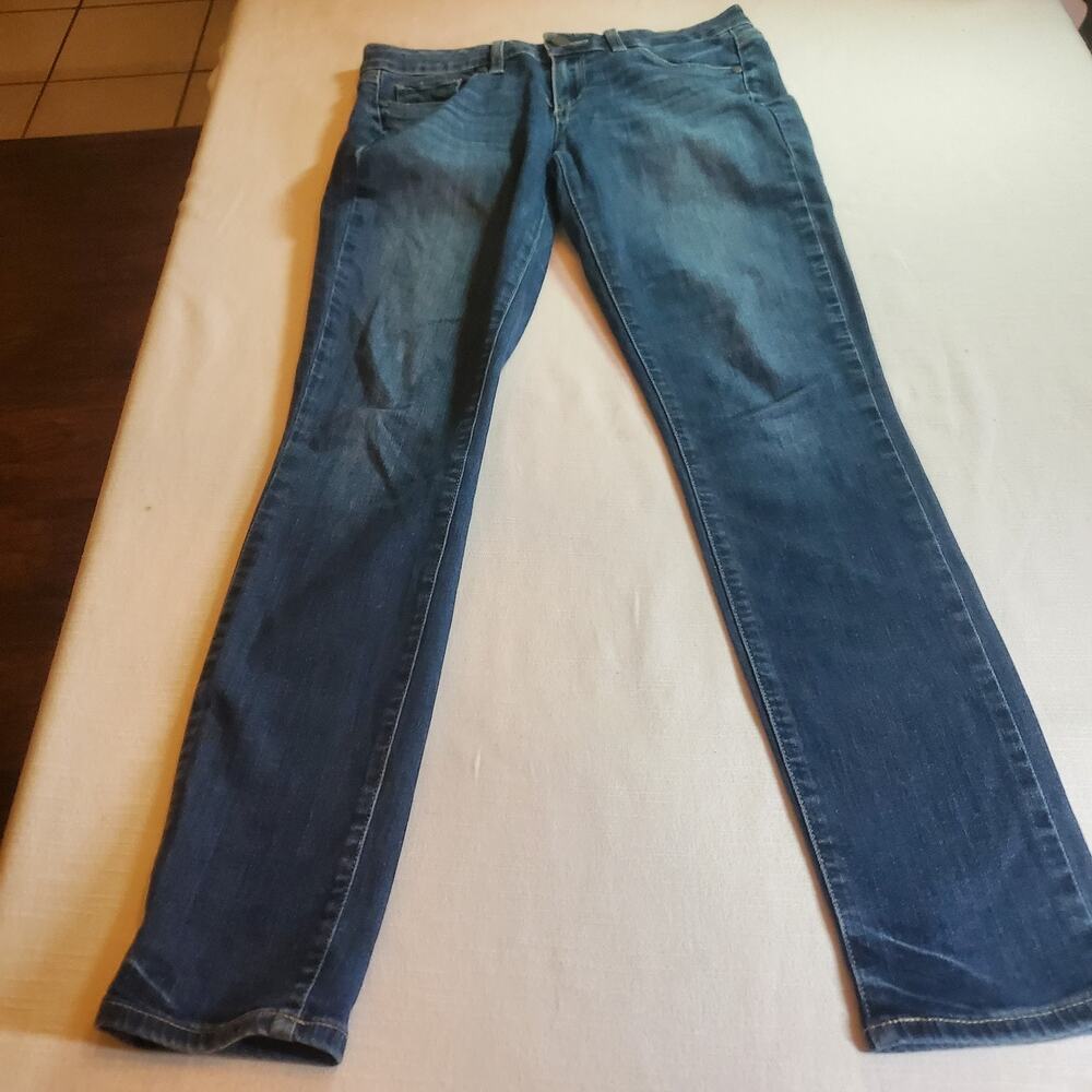 PAIGE Women's Blue Denim Jeans Size 28 Skyline Ankle Peg Stretch